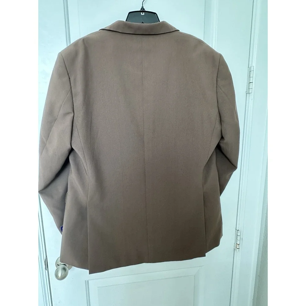 Vittorio St. Angelo Men's Sz 42 R Thin Blazer Jacket Brown Nwt